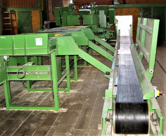 Ленточные конвейеры TimberSol для механизации лесопильного цеха