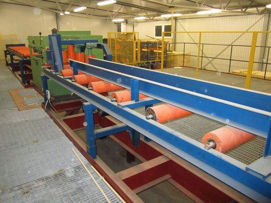 Полнокомплектная комбинированная линия лесопиления Soderhamn Eriksson для переработки тонкомерного пиловочника Производительностьлинии 150 000 куб.м. в год при работе в две смены 10